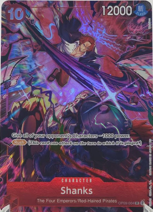 Shanks (English Version 2nd Anniversary Set) (OP09-004) Foil