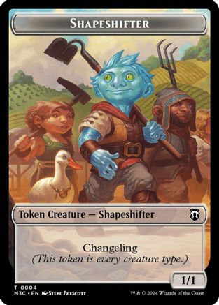Shapeshifter // Copy (4/1) - Commander: Modern Horizons 3 Tokens