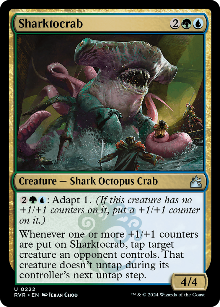 Sharktocrab (222) Foil - Ravnica Remastered