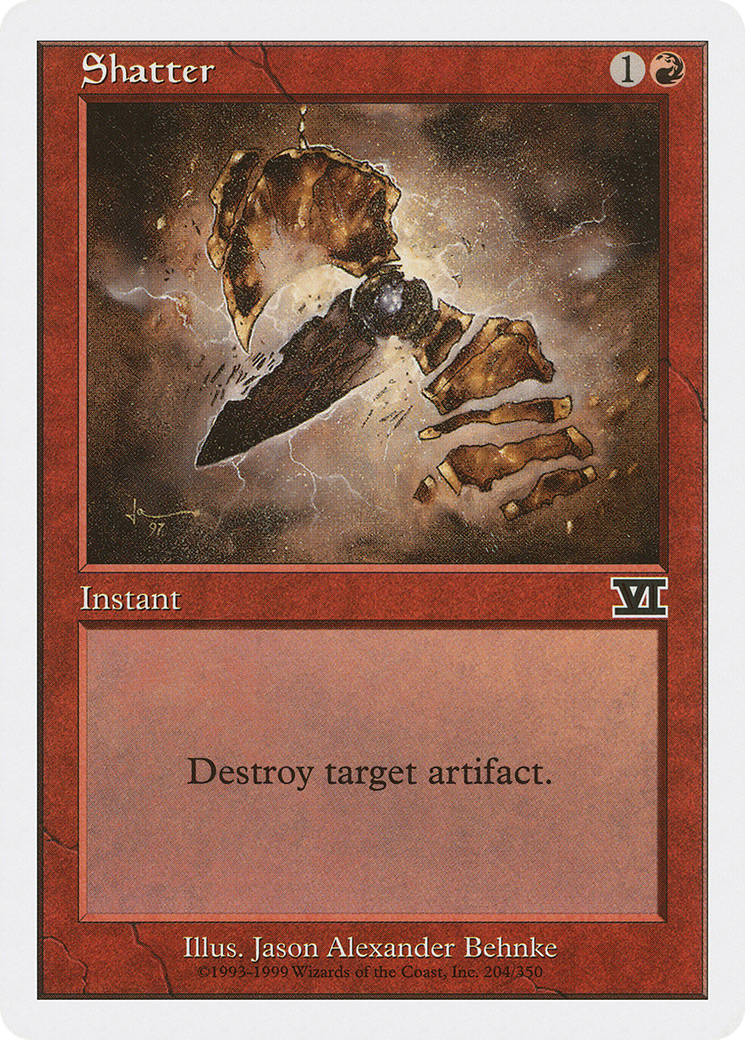 Shatter (204) - Classic Sixth Edition