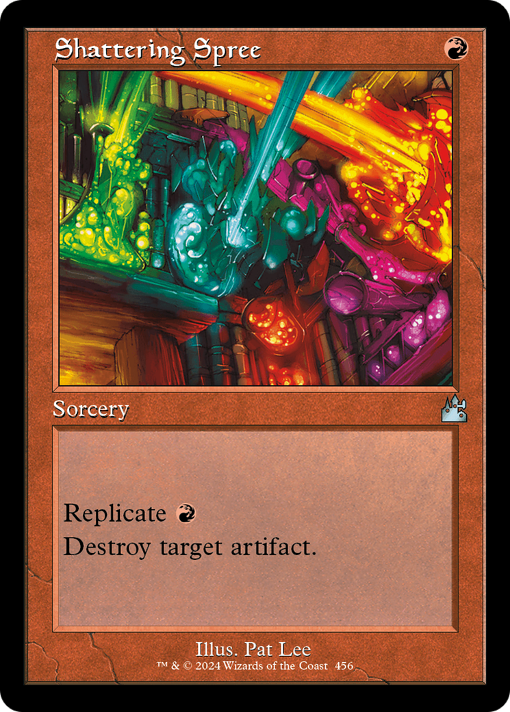 Shattering Spree (Retro) (456) Foil - Ravnica Remastered