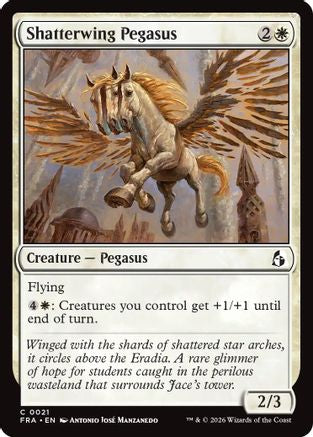 Shatterwing Pegasus (021) Foil - Reality Fracture