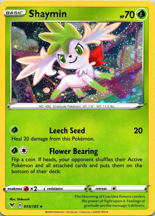 Shaymin (Cosmos Holo) (15) Holofoil - Miscellaneous Cards & Products