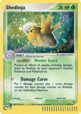Shedinja (11) Holofoil - Dragon