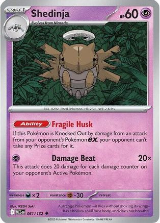 Shedinja (61) - Mega Evolution