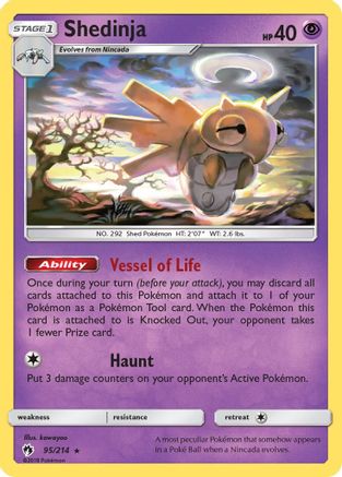 Shedinja (95) - Lost Thunder