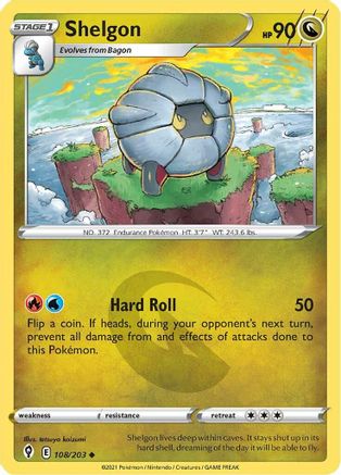 Shelgon (108) - Evolving Skies