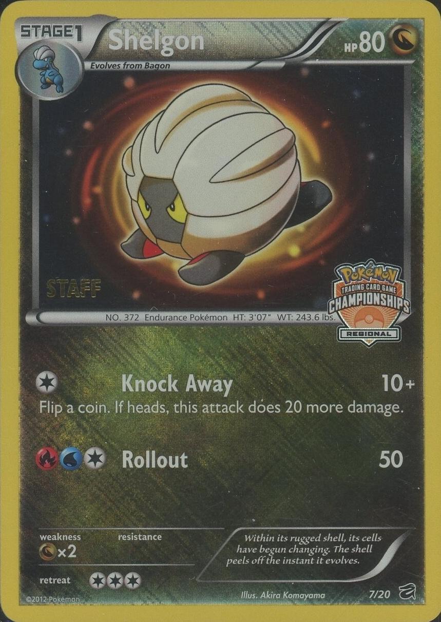 Shelgon (Regional Championships) [Staff] (7) Reverse Holofoil - Dragon Vault