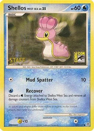 Shellos West Sea (SDCC 2007) [Staff] (107) - Miscellaneous Cards & Products