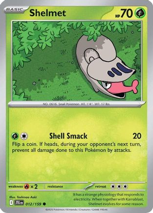 Shelmet (12) Reverse Holofoil - Journey Together
