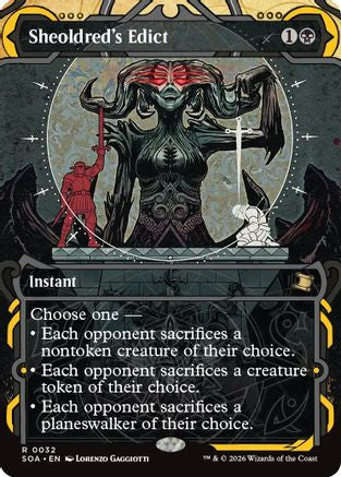 Sheoldred's Edict (032) Foil - Secrets of Strixhaven: Mystical Archive