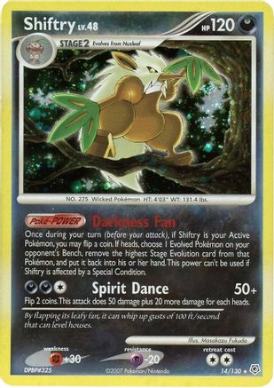 Shiftry (14) Holofoil - Diamond & Pearl
