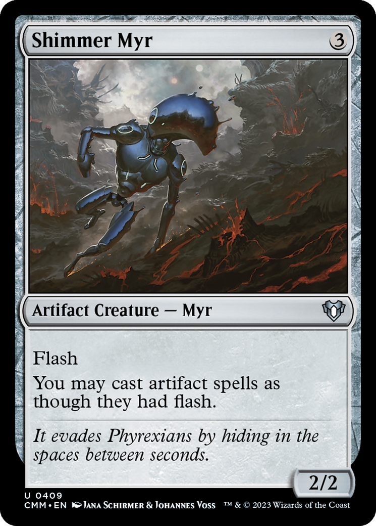 Shimmer Myr (409) - Commander Masters