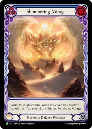 Shimmering Mirage (Extended Art) (GEM125) - GEM Pack