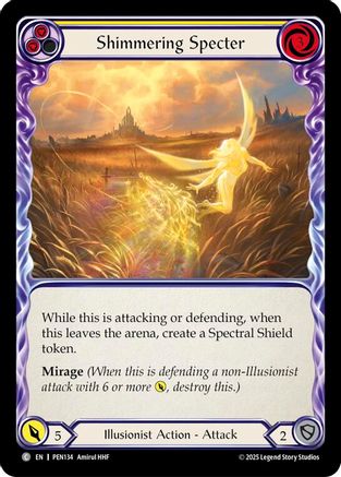 Shimmering Specter (Yellow) (PEN134) - Compendium of Rathe