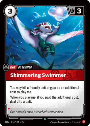 Shimmering Swimmer (014) Foil - Radiance
