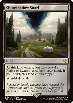 Shineshadow Snarl (422) Surge Foil - Commander: FINAL FANTASY