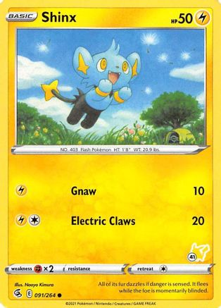 Shinx (#41 Pikachu) (91) - Battle Academy 2022