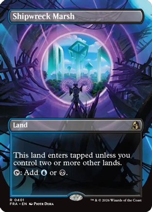 Shipwreck Marsh (Borderless) (401) Foil - Reality Fracture