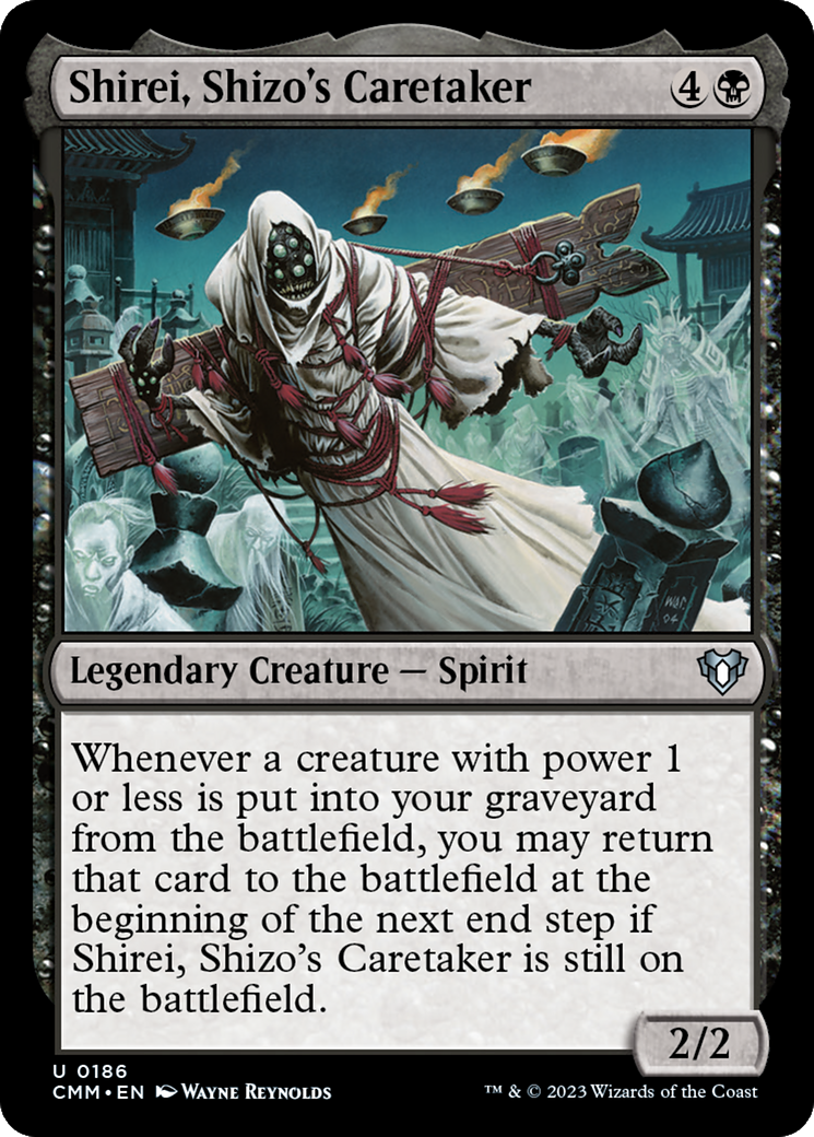Shirei, Shizo's Caretaker (186) - Commander Masters