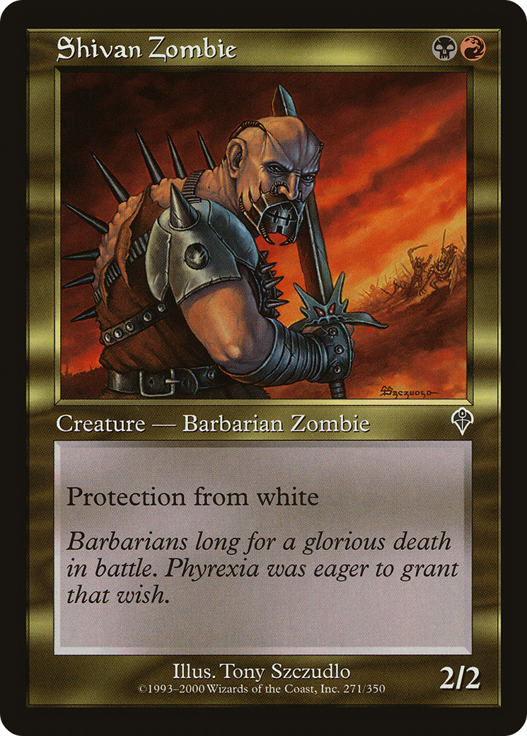 Shivan Zombie (271) Foil - Invasion