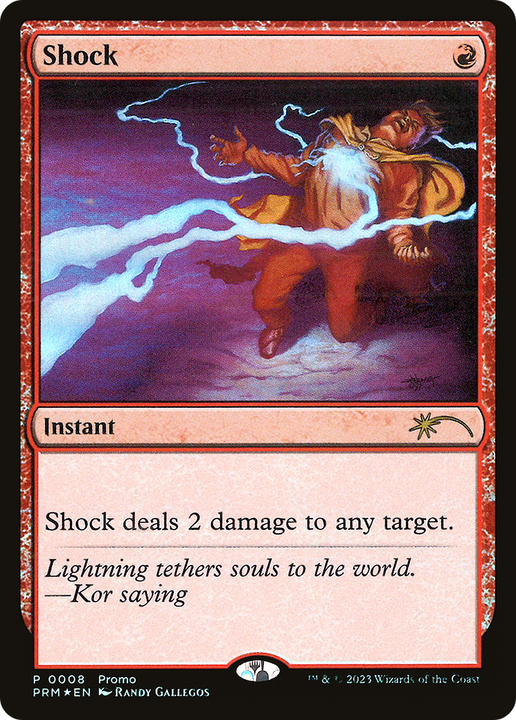 Shock (Graphic Novel Insert) (008) Foil - Media Promos