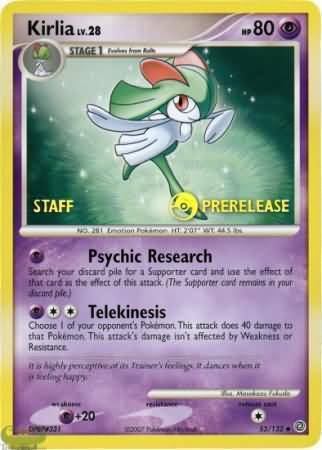 Kirlia (Prerelease) (53) - Black Star Promos