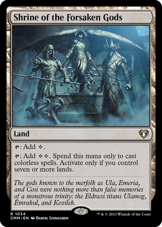 Shrine of the Forsaken Gods (1034) - Commander Masters