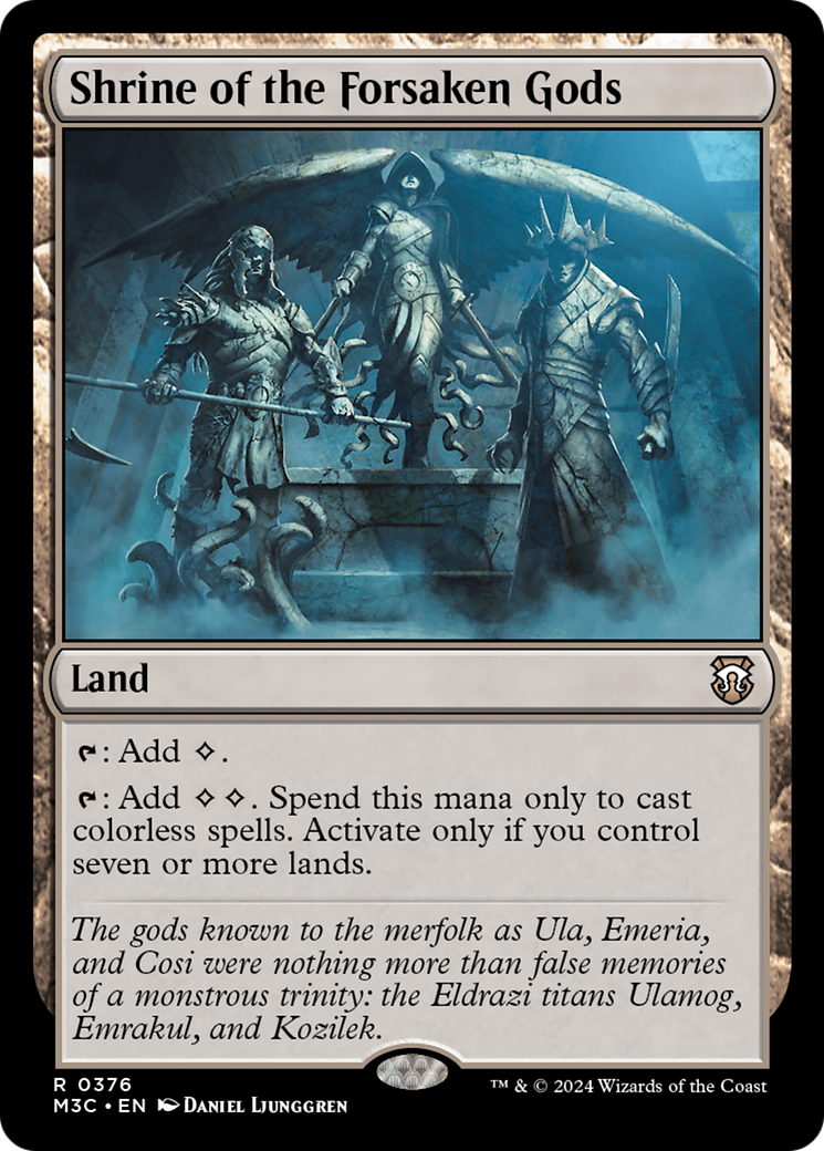 Shrine of the Forsaken Gods (376) - Commander: Modern Horizons 3