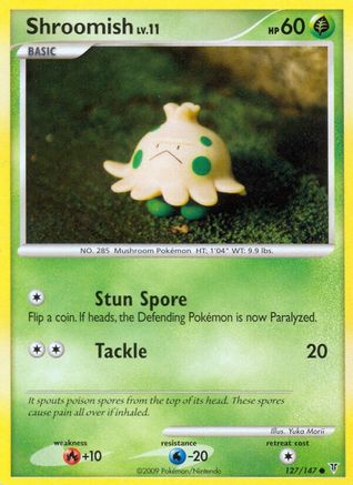 Shroomish (127) Reverse Holofoil - Supreme Victors