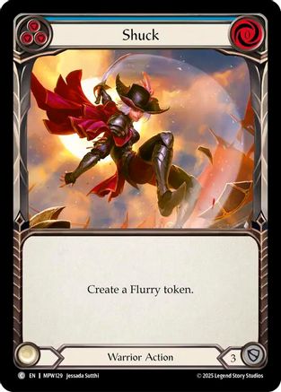 Shuck (Blue) (MPW129) Rainbow Foil - Mastery Pack Warrior