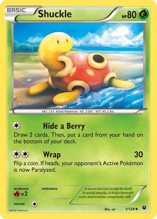 Shuckle (1) Reverse Holofoil - Fates Collide