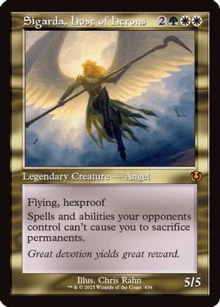 Sigarda, Host of Herons (434) Foil - Innistrad Remastered