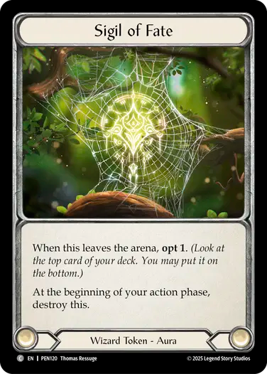 Sigil Of Fate (PEN120) - Compendium of Rathe