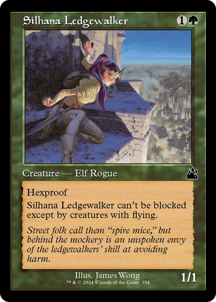 Silhana Ledgewalker (Retro) (354) Foil - Ravnica Remastered