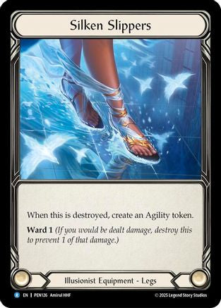 Silken Slippers (PEN126) Cold Foil - Compendium of Rathe