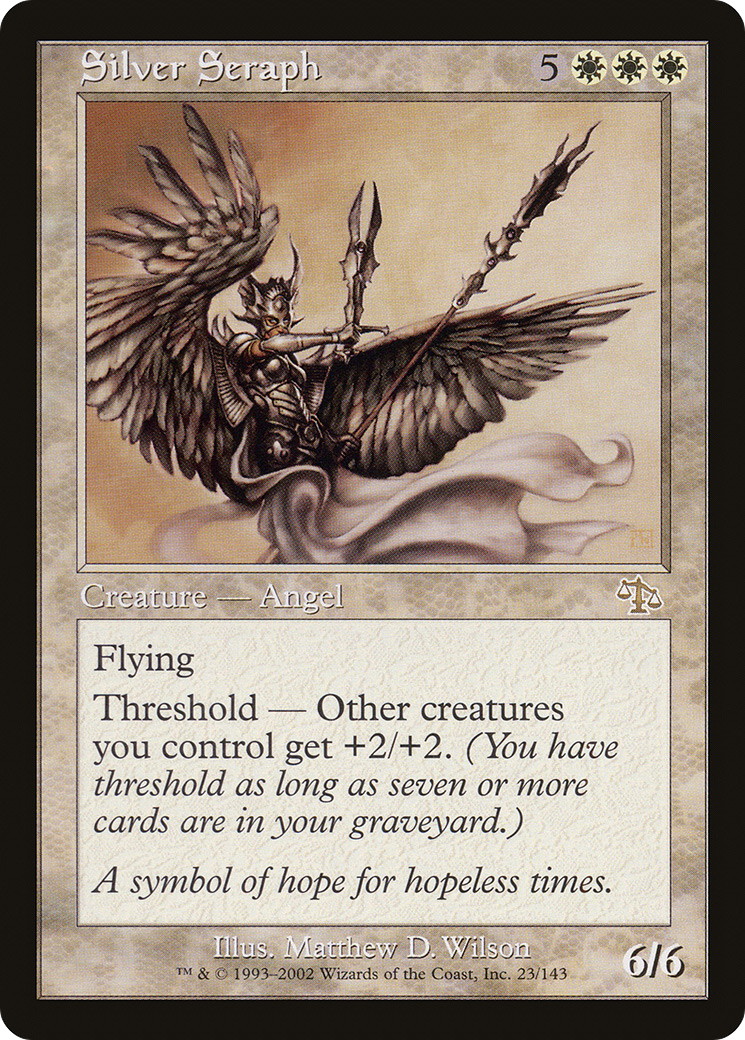 Silver Seraph (023) Foil - Judgment