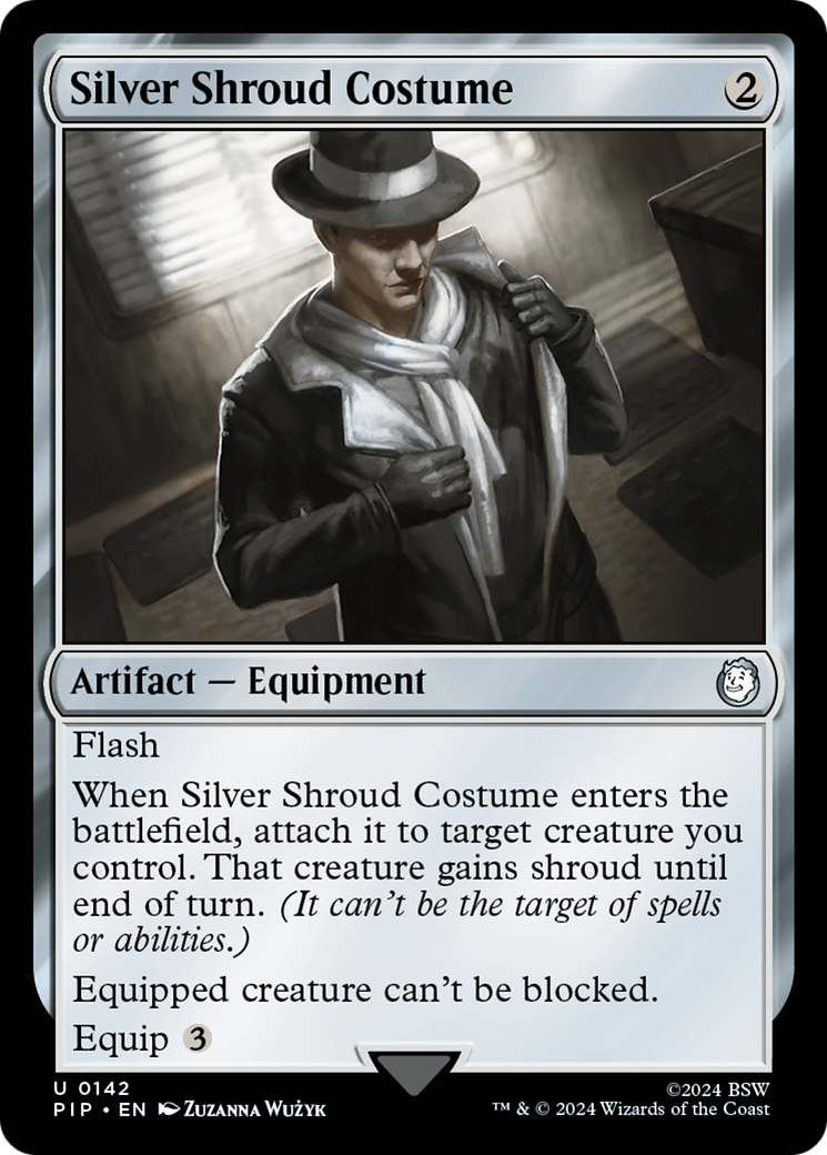 Silver Shroud Costume (142) - Fallout