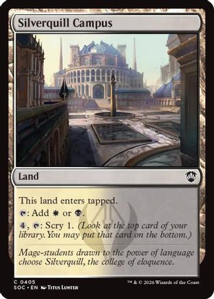 Silverquill Campus (405) - Commander: Secrets of Strixhaven