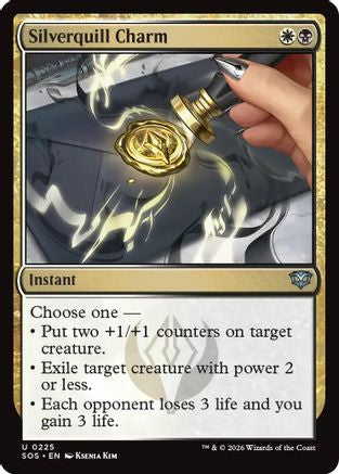 Silverquill Charm (225) - Secrets of Strixhaven