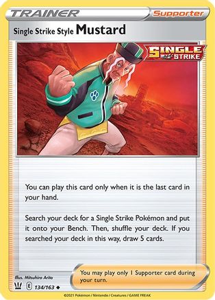 Single Strike Style Mustard (134) - Battle Styles