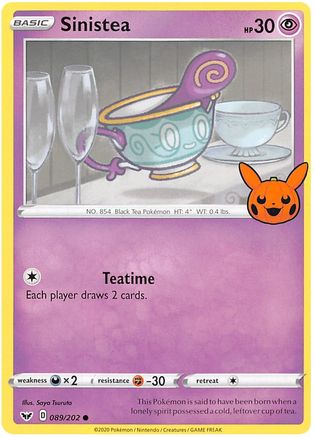 Sinistea (89) - Trick or Trade BOOster Bundle