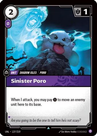 Sinister Poro (137) - Unleashed