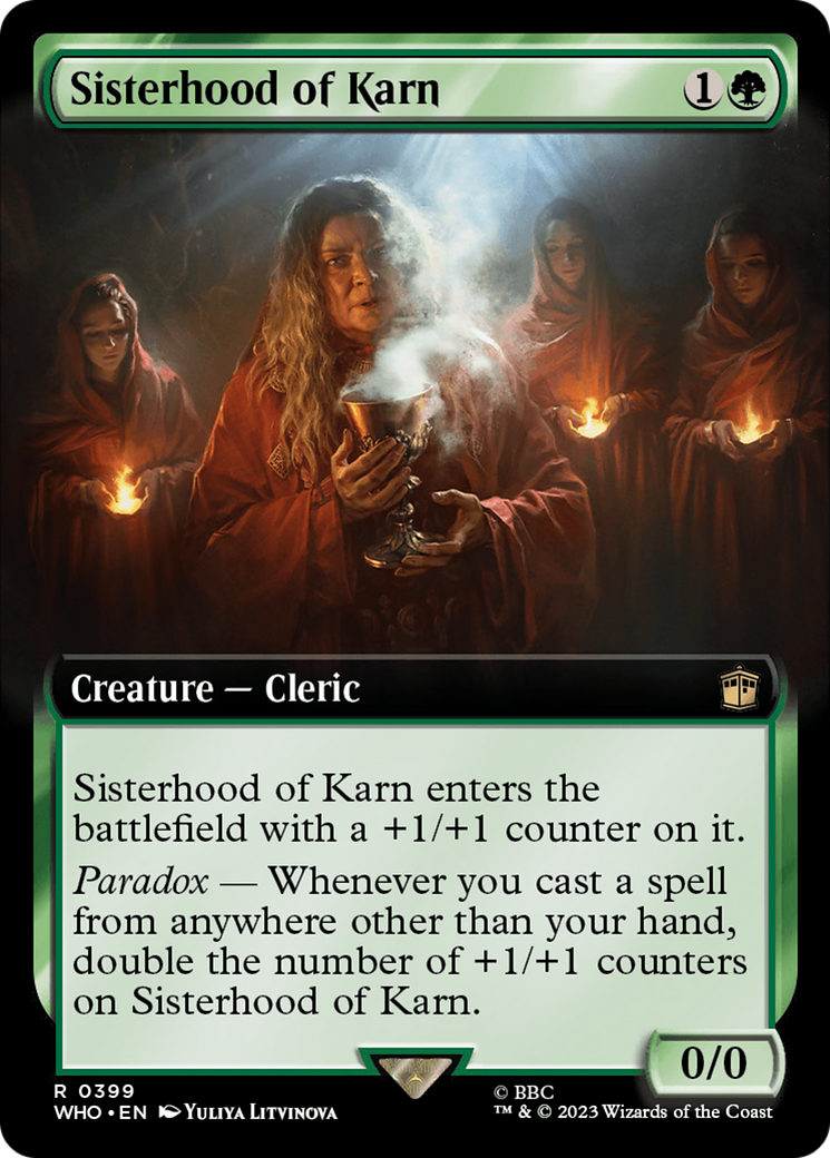 Sisterhood of Karn (Extended Art) (399) - Doctor Who
