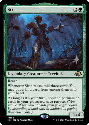 Six (Promo Pack) (169) Foil - Secrets of Strixhaven