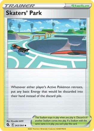 Skaters' Park (242) Reverse Holofoil - Fusion Strike
