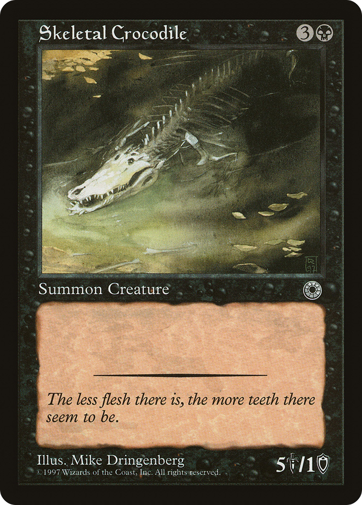 Skeletal Crocodile - Portal