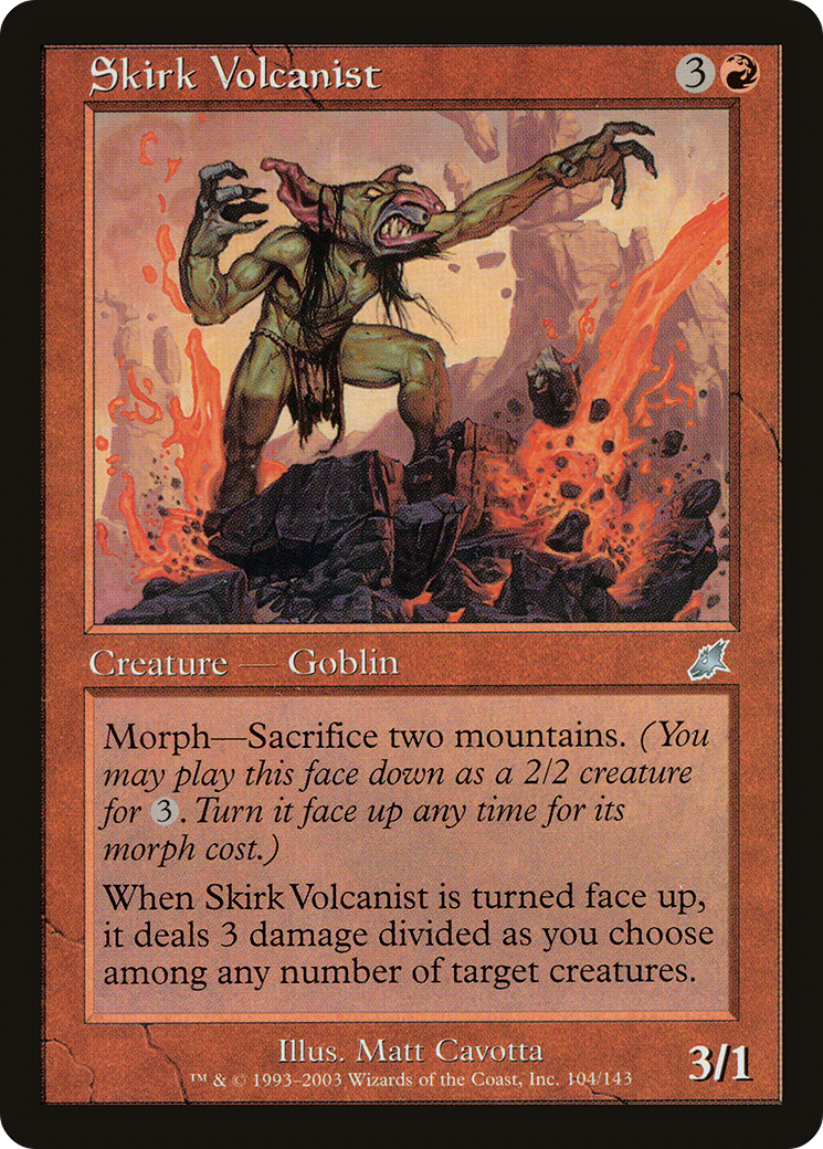 Skirk Volcanist (104) Foil - Scourge