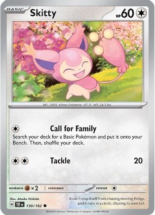 Skitty (130) - Temporal Forces