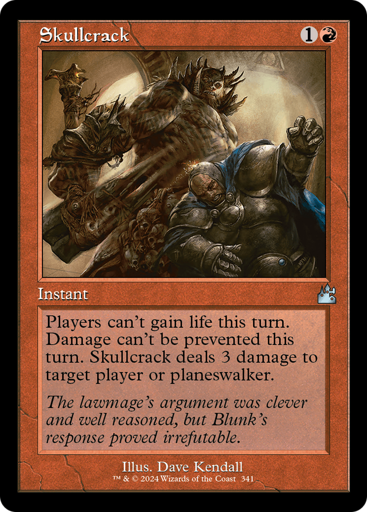 Skullcrack (Retro) (341) - Ravnica Remastered